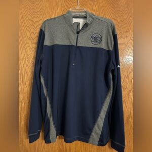 Men’s Navy/Grey Columbia Golf Pullover size L with unique embroidery